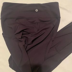 Black Lulu Leggings with Side Pockets